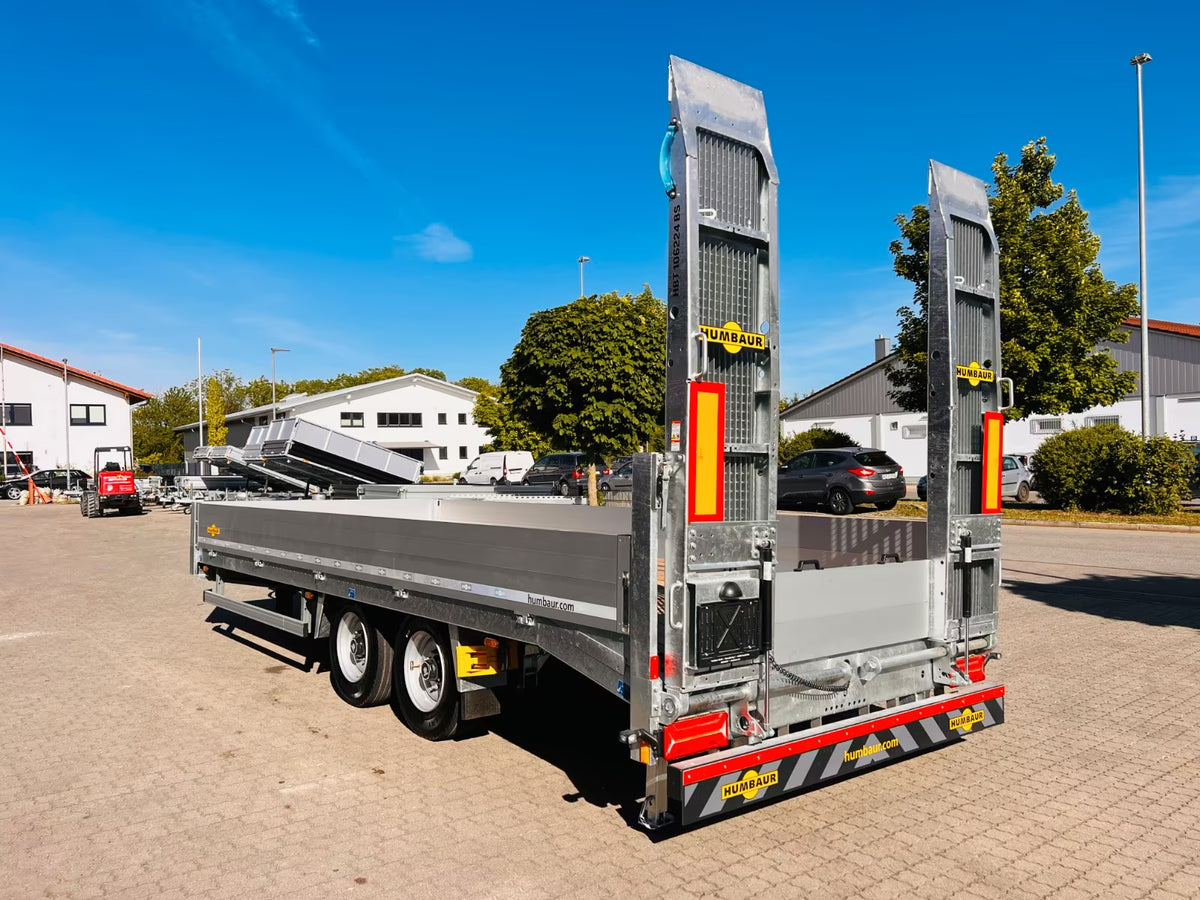 Humbaur 11,9 t. Hochlader HBT106224BS, 6,2 m, Alu-BW