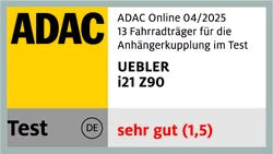 Kupplungsträger i21 Z90, 90° Abklappung, Zahnband-ABH, mit PDC – 18110-DC