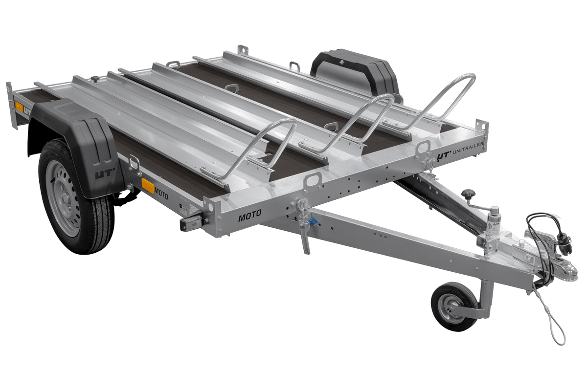 Motorradanhänger 220x155 UNITRAILER MOTO 3 Feder