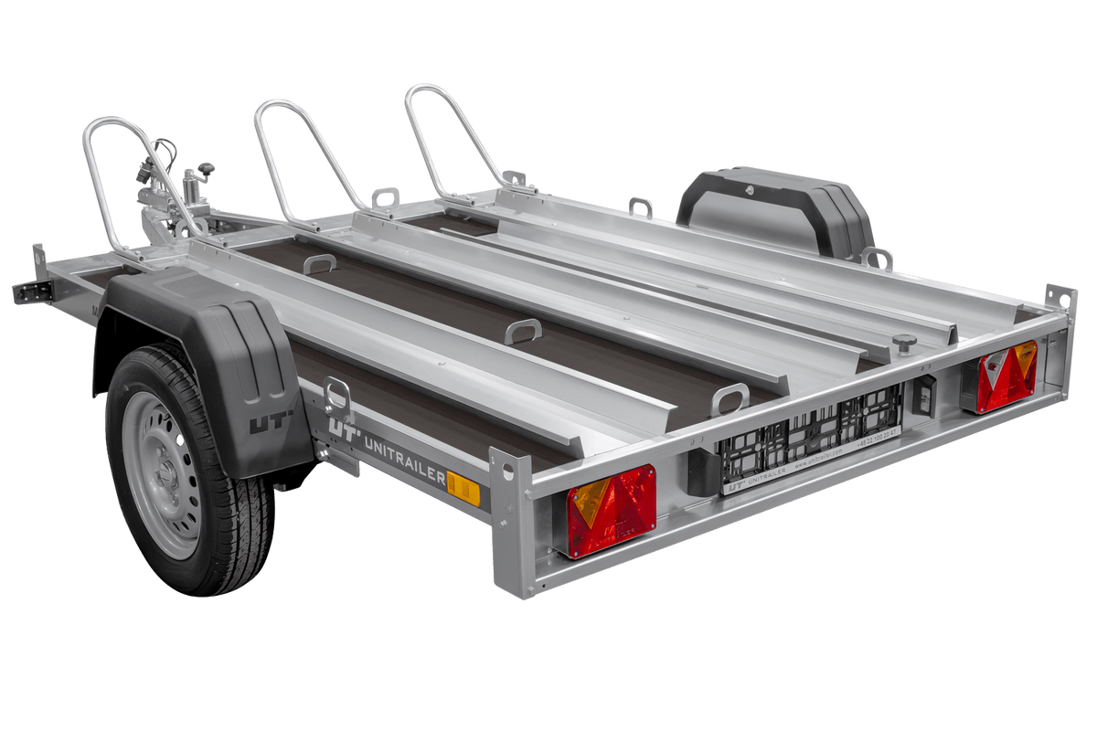 Motorradanhänger 220x155 UNITRAILER MOTO 3 Feder