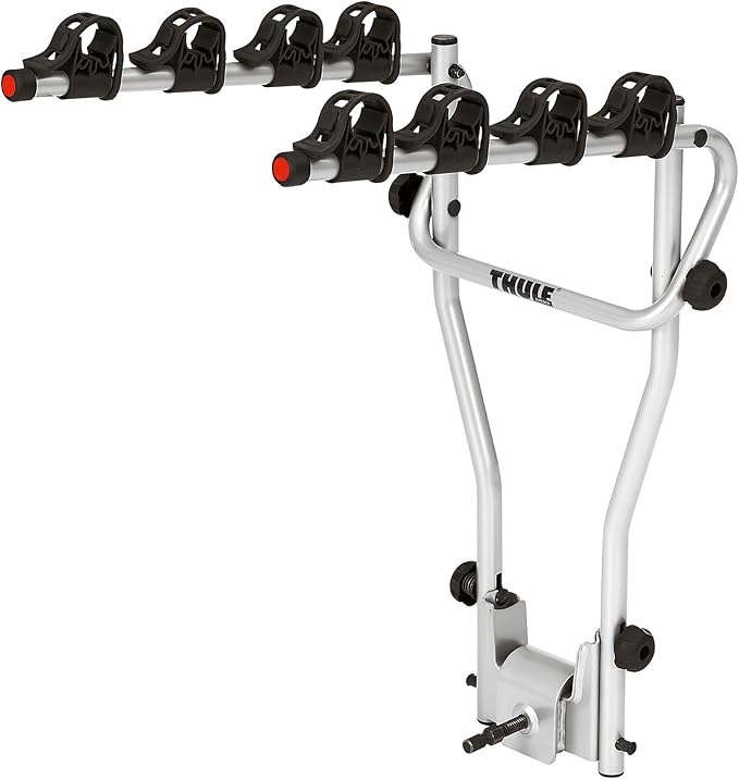 Thule Hangon Fahrradträger für 4 Fahrräder, schwarz - schwarz