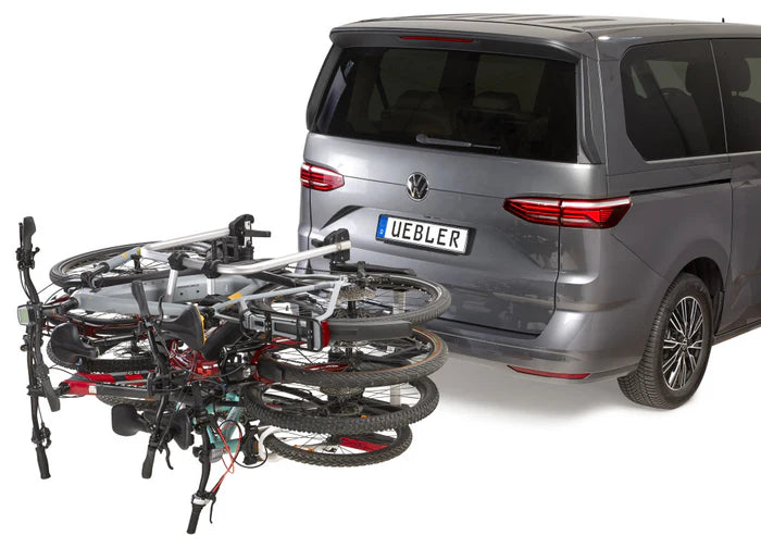 UEBLER i41 S Fahrradträger 4 Räder mit 90° Abklappung faltbar